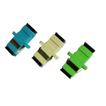 Wholesale Single Mode Multi Mode Simplex Duplex with Flange Coupler/Fiber Optic Adapter LC/St/FC/Sc